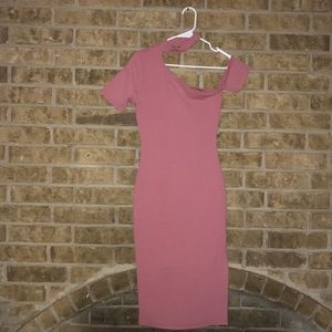 Lovely half on and half off dress